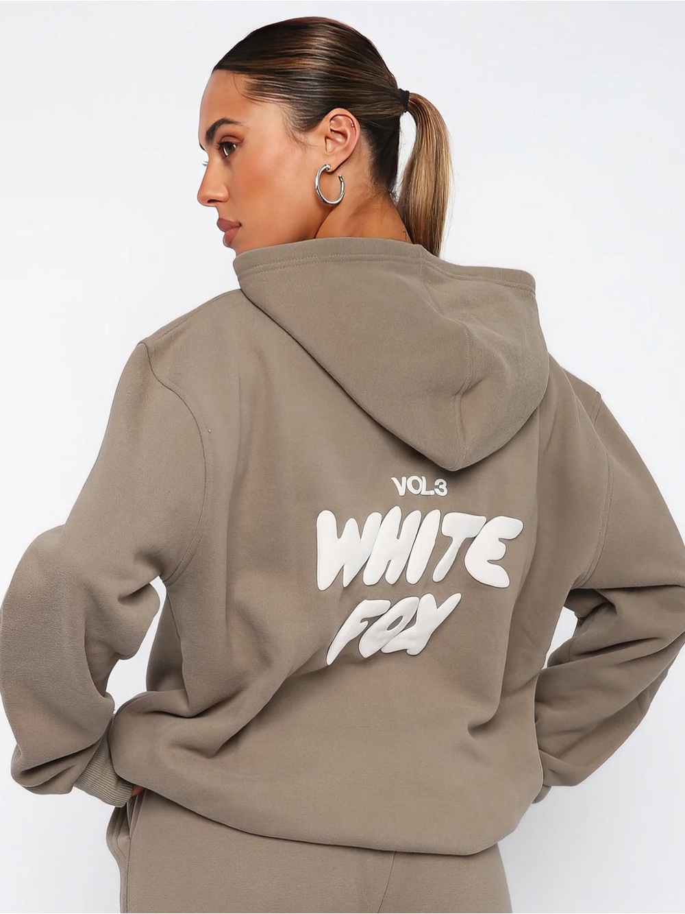 White Fox Boutique Offstage Hoodie in Fawn